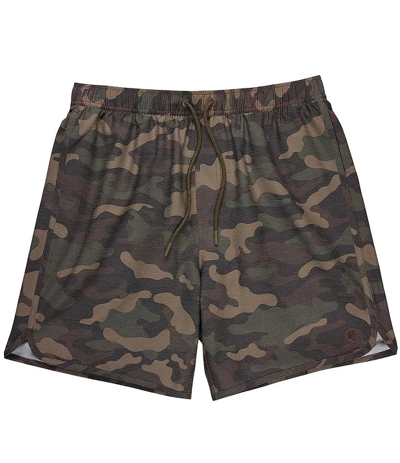 Free Fly Reverb Camo 5.5#double; Inseam Shorts