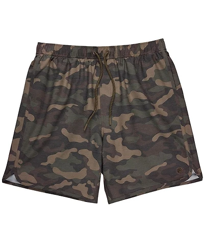 Free Fly Reverb Camo 5.5#double; Inseam Shorts
