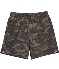 Free Fly Reverb Lined Camo Print 7#double; Inseam Shorts