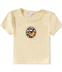 GB Big Girls Beaded 'Copacabana' Banana Baby T-Shirt