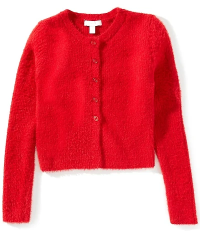 GB Big Girls Button Front Cardigan