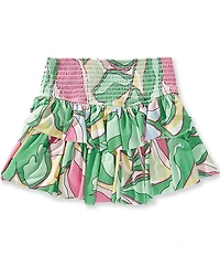 GB Big Girls Multi Printed Tiered Tennis Skirt
