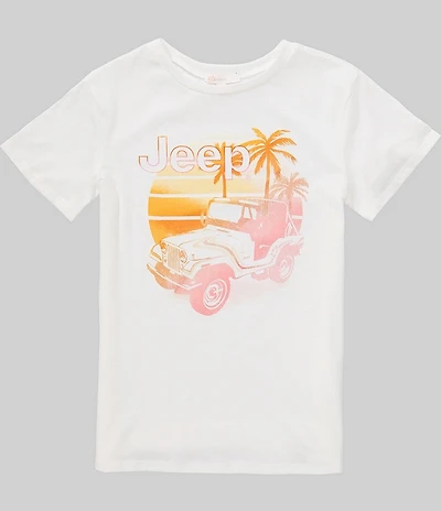 GB Big Girls Oversized Jeep T-Shirt