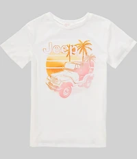 GB Big Girls Oversized Jeep T-Shirt