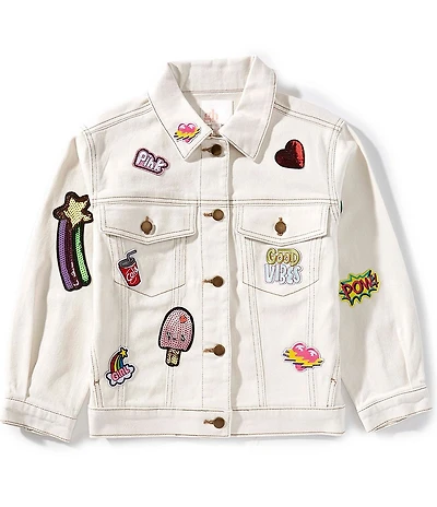 GB Big Girls Stevie Patch Denim Jacket