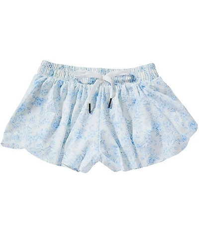 GB Girls Big Girls Floral Print Active Flippy Shorts