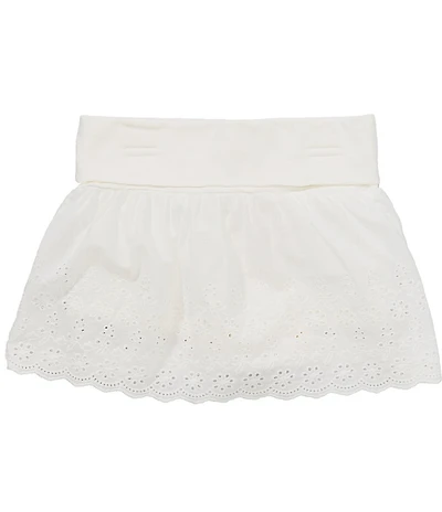 GB Big Girls Cotton Eyelet Skirt