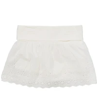 GB Big Girls Cotton Eyelet Skirt
