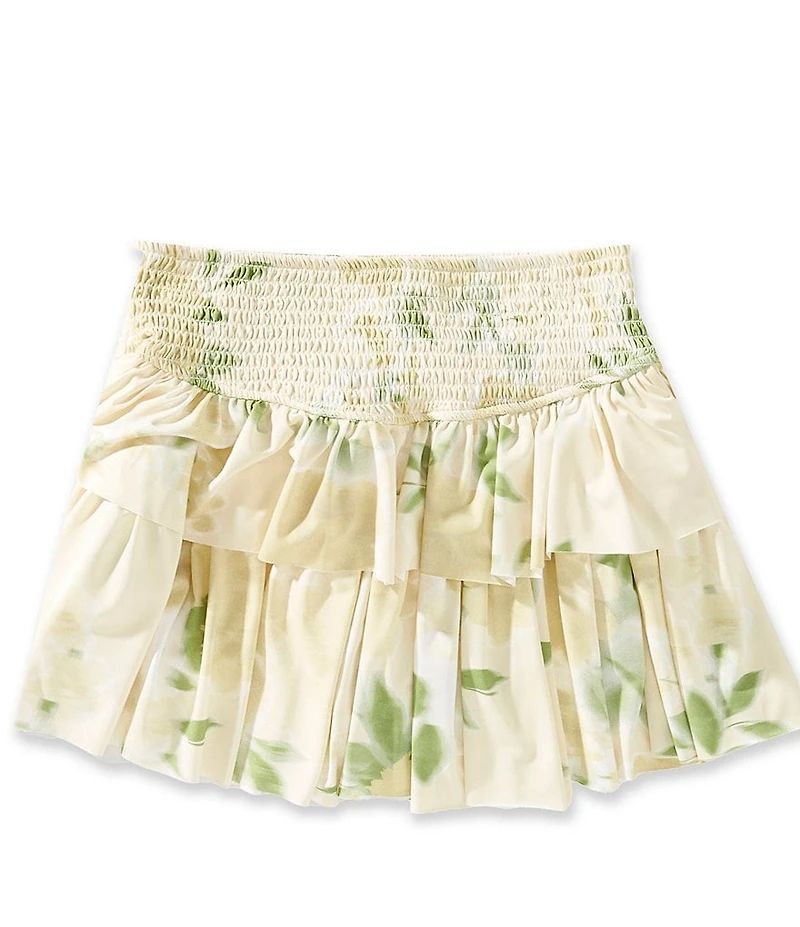 GB Little Girls Gracie Floral Print Active Skirt