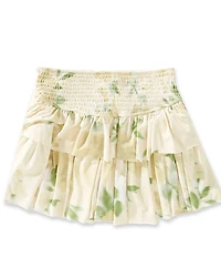 GB Little Girls Gracie Floral Print Active Skirt