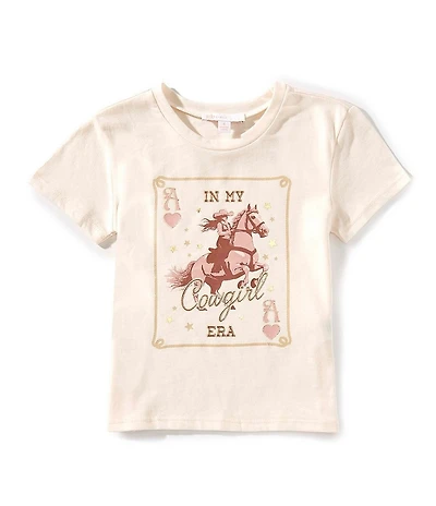 GB Little Girls Knit Western Cowgirl T-Shirt