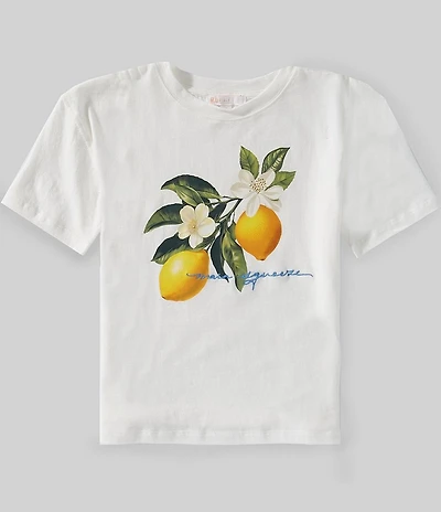 GB Little Girls Main Squeeze Lemon Graphic T-Shirt