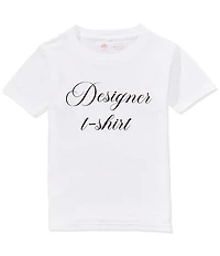 GB Little Girls Short Sleeve Designer Graphic Tee