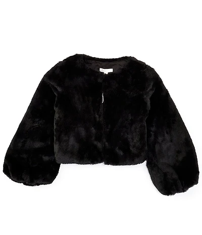 GB Social Big Girls Faux Fur Jacket