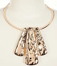 Gemma Layne Bar Pendants Statement Necklace