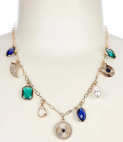 Gemma Layne Charm Statement Necklace
