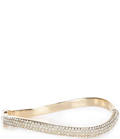 Gemma Layne Crystal Pave Hinge Bangle Bracelet