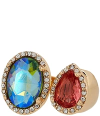 Gemma Layne Double Stone Statement Ring