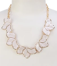 Gemma Layne Half Flower Collar Necklace