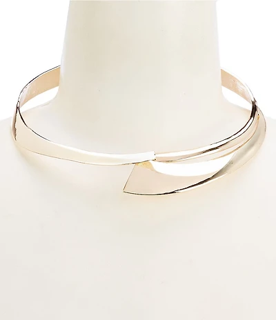 Gemma Layne Hinge Metal Collar Necklace