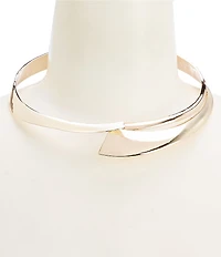 Gemma Layne Hinge Metal Collar Necklace