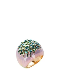 Gemma Layne Ombre Pave Rhinestone Statement Ring