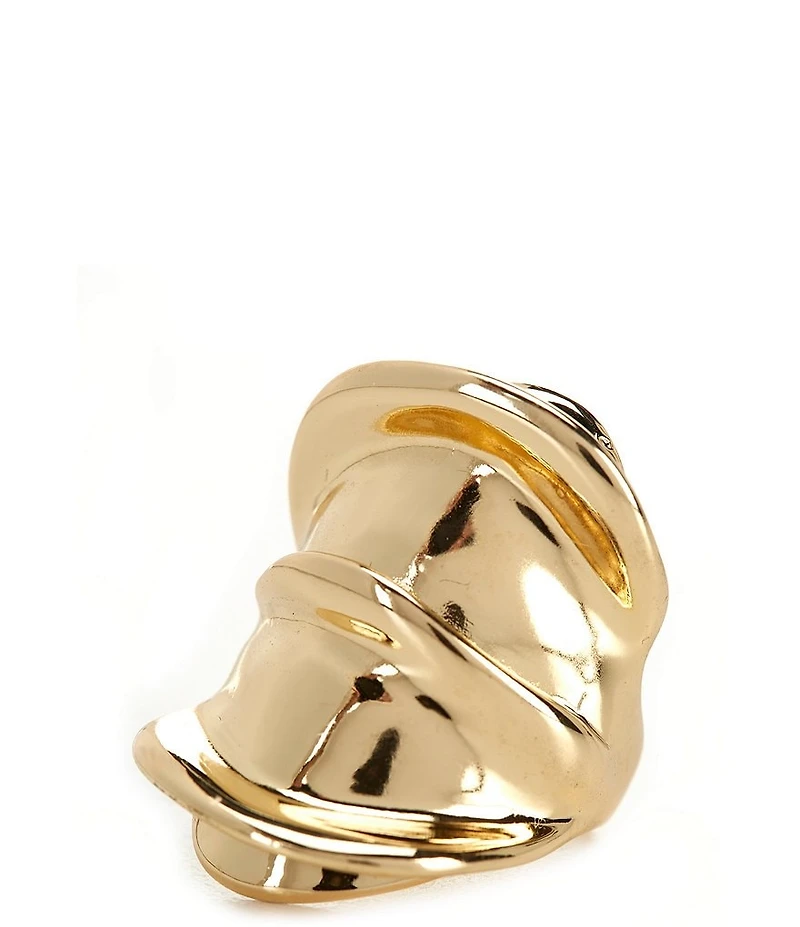Gemma Layne Organic Metal Statement Ring
