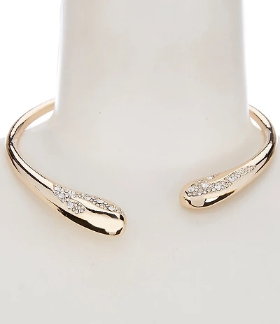 Gemma Layne Organic Pave Collar Necklace