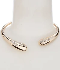 Gemma Layne Organic Pave Collar Necklace