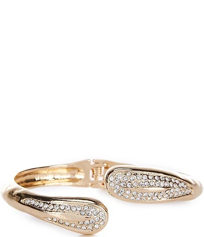 Gemma Layne Organic Pave Hinge Bracelet