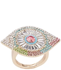 Gemma Layne Pave Eye Statement Ring