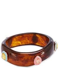Gemma Layne Resin Stone Resort Bangle Bracelet