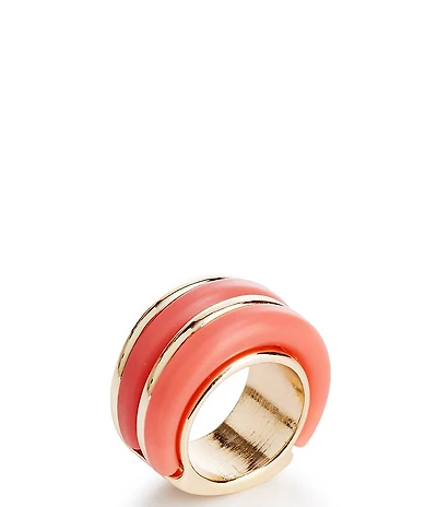 Gemma Layne Resin Double Dome Statement Ring