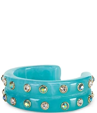 Gemma Layne Resin Thick Cuff Bracelet