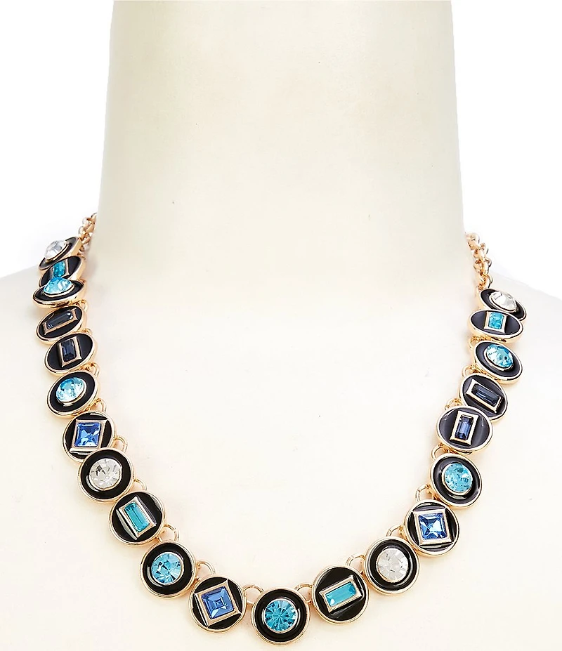 Gemma Layne Stone Inset Collar Necklace