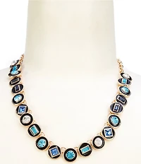 Gemma Layne Stone Inset Collar Necklace