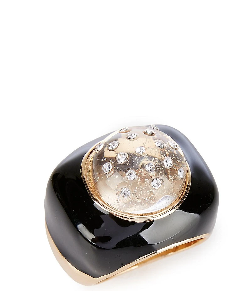 Gemma Layne Stone Inset Statement Ring