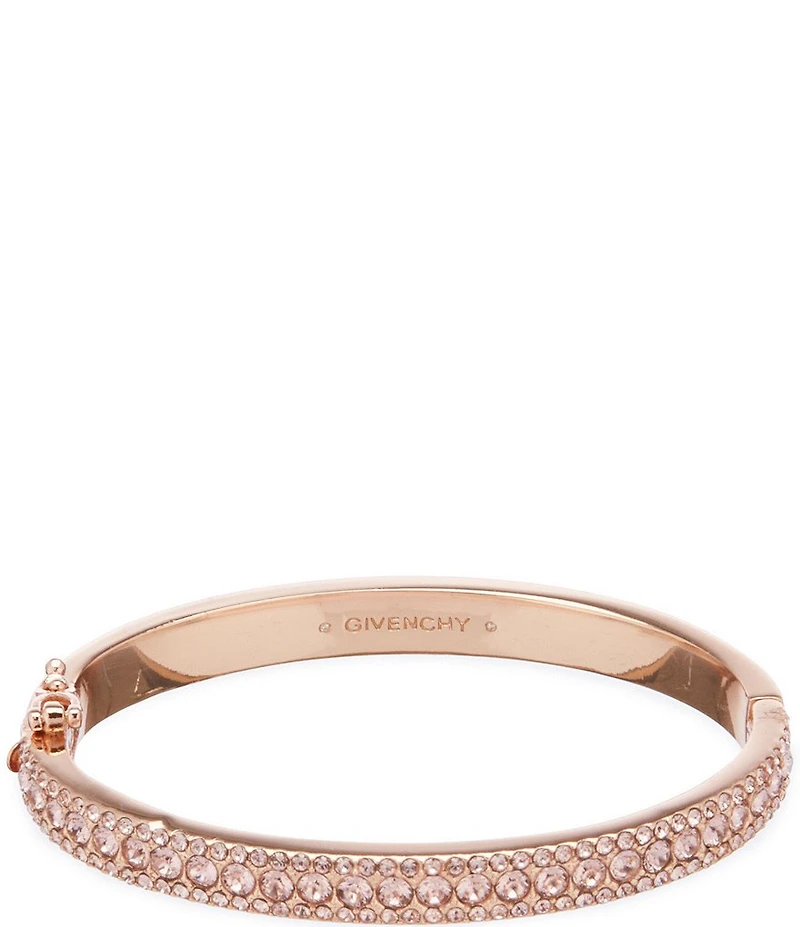 Givenchy Crystal Pave Bangle Bracelet