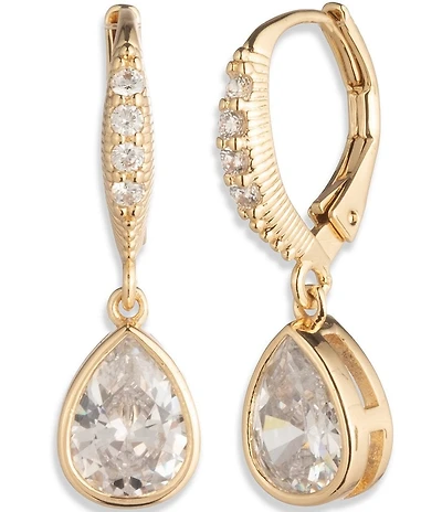 Givenchy CZ Drop Earrings