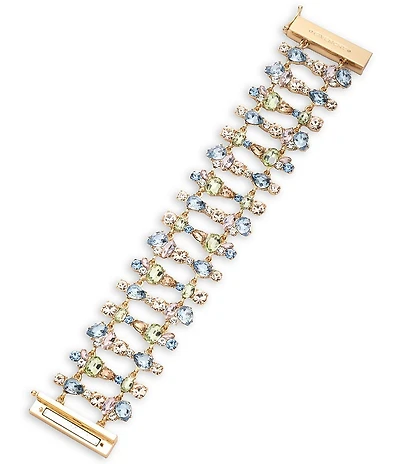 Givenchy Gold Tone Drama Flex Line Bracelet