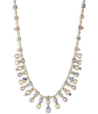 Givenchy Gold Tone Drama Frontal Collar Necklace