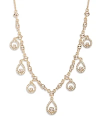 Givenchy Gold Tone Shaky Frontal Collar Necklace