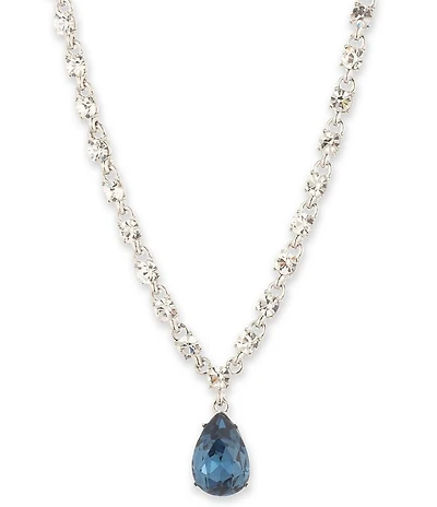 Givenchy Pear Stone Short Pendant Necklace