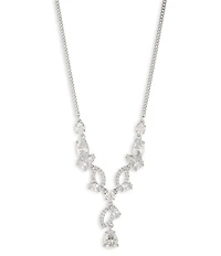 Givenchy Rhinestone Short Pendant Necklace