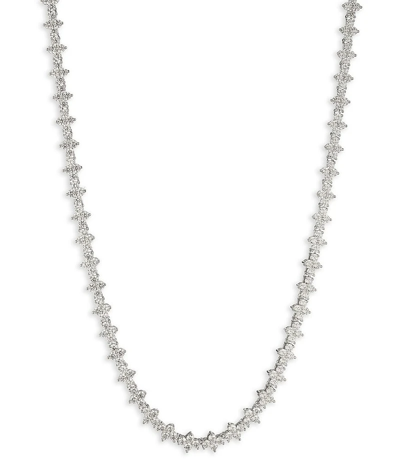 Givenchy Rhinestone Tennis Collar Necklace