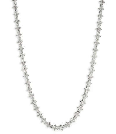Givenchy Rhinestone Tennis Collar Necklace
