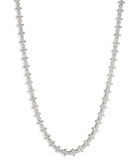 Givenchy Rhinestone Tennis Collar Necklace