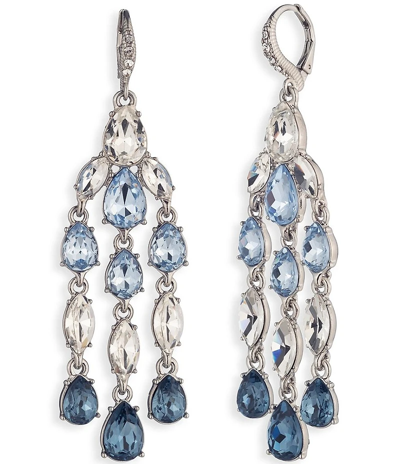 Givenchy Shaky Rhinestone Chandelier Earrings