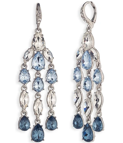 Givenchy Shaky Rhinestone Chandelier Earrings