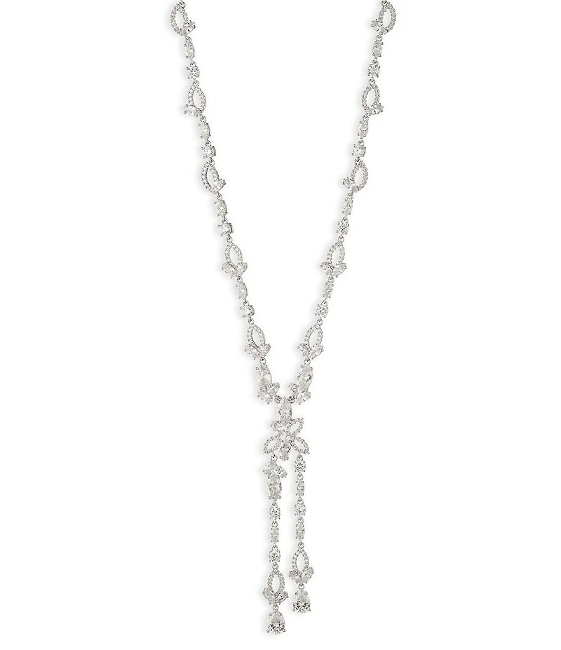 Givenchy Viney Rhinestone Y Necklace